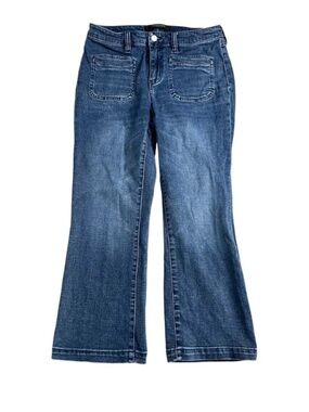 Liverpool Los Angeles Hannah Crop Flare Jeans Size 27